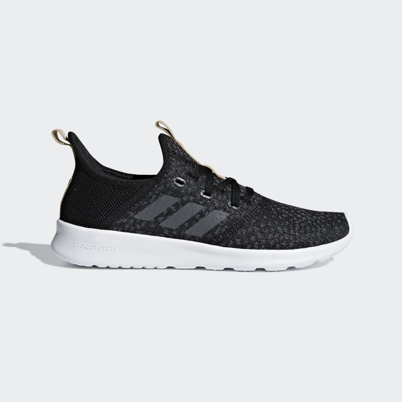 Adidas Cloudfoam Pure Női Akciós Cipők - Fekete [D62993]